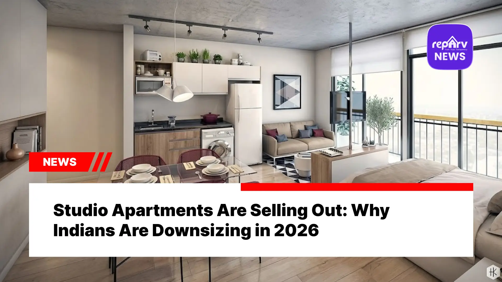 Studio Apartments Are Selling Out: Why Indians Are Downsizing in 2026