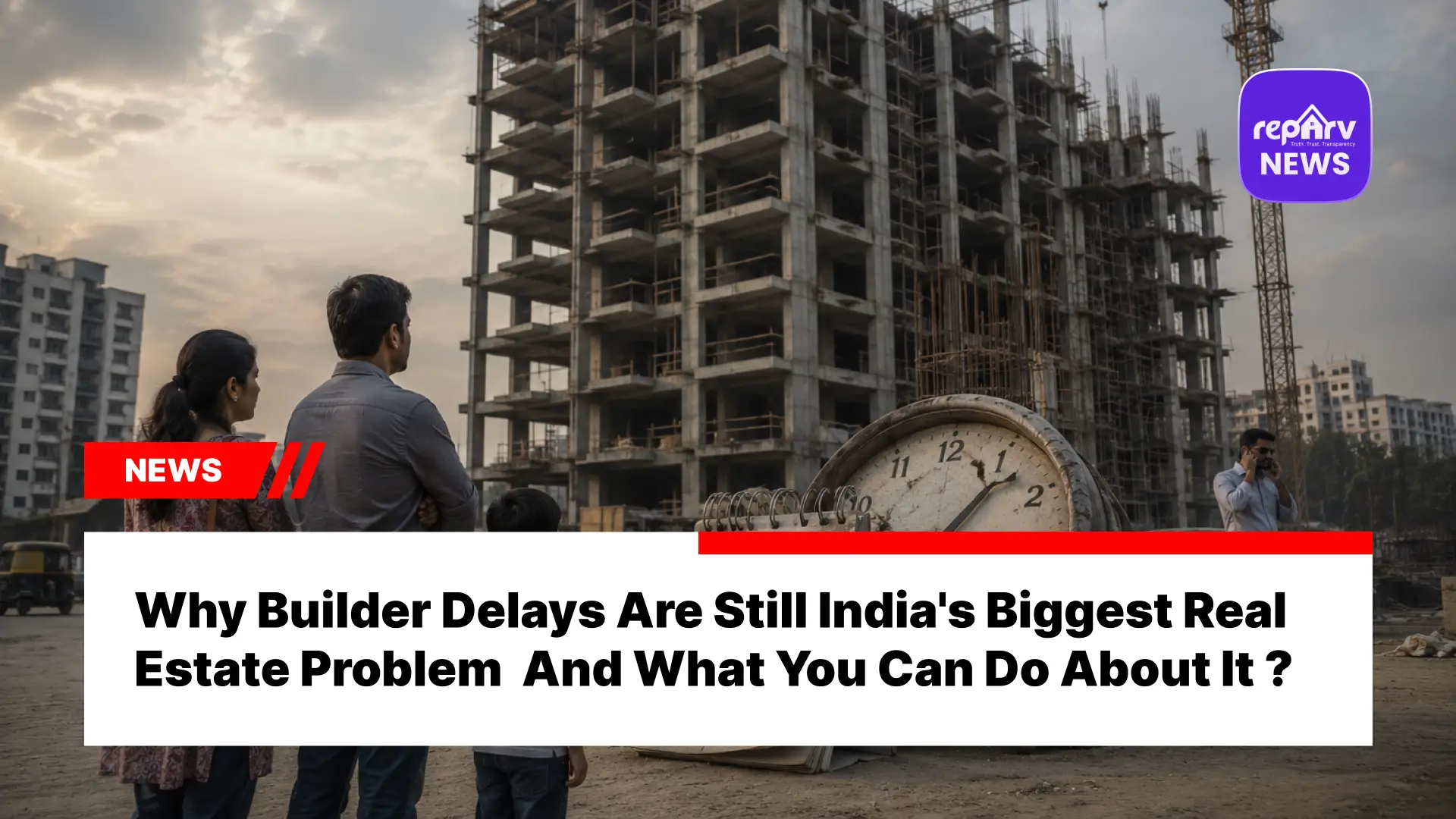 Why Builder Delays Are Still India's Biggest Real Estate Problem  And What You Can Do About It